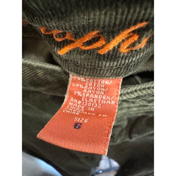 christopher blue corduroy green size‎ 6 - Picture 7 of 7